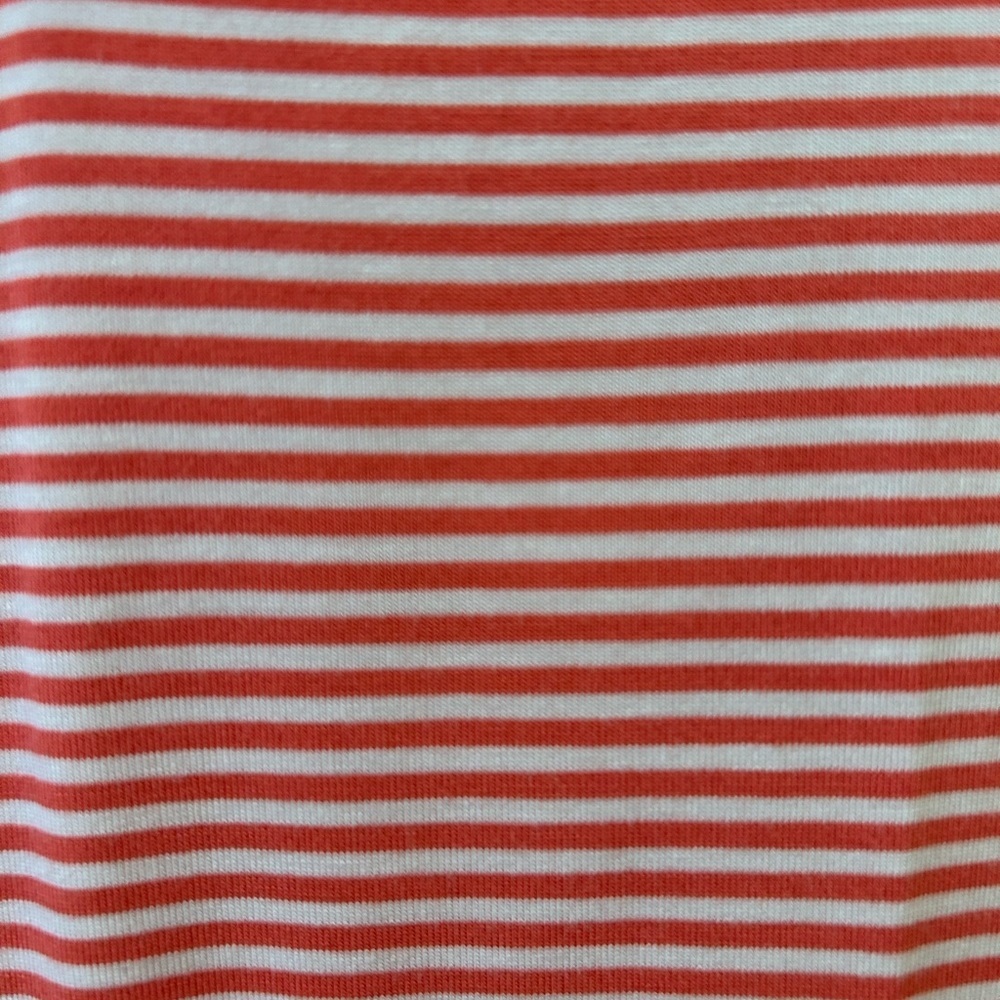 Yala Pink /Red? and White Striped Hooded Swim Cover-Up/ WITH POCKETS / size S - Picture 2 of 10